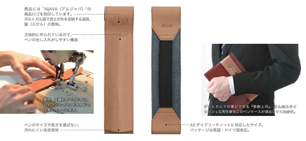 楽天市場 ポイント倍 ドイツ製ハンドメイド ペンケース ａｌｊａｖａ ｐｅｎｈｏｌｄｅｒ レッド H 学研ステイフル 学研ステイフル 楽天市場店