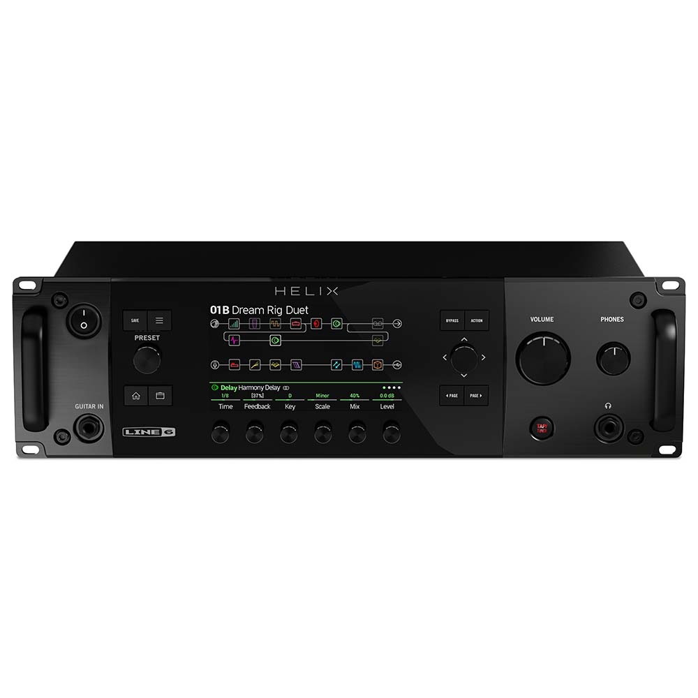 【4/5～9 P5倍or10倍!(対象外あり)】LINE6 Helix Rack プロスペック・ギタープロセッサー（ヒリックス） 133,100円