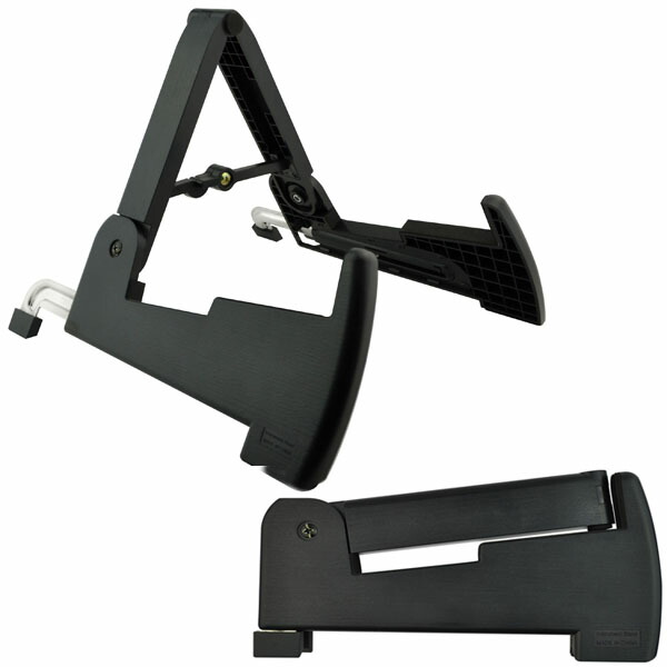 公式の店舗 Guitar コンパクトギタースタンド Stand アコースティックギター用 KC GS-150B Compact エレキギター用  折りたたみ可能 GS150B ギター・ベース