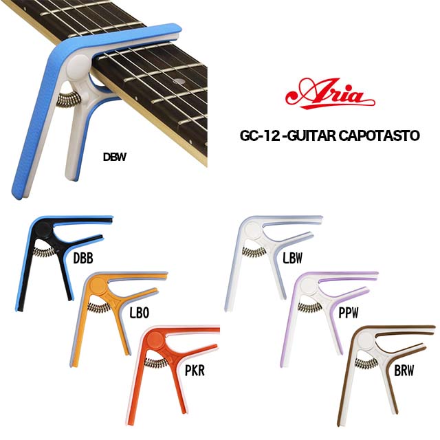 【新品】 ランキング第1位 ARIA カポ GC-12 アコースティック エレクトリックギター用〈アリア〉 elma-ultrasonic.be elma-ultrasonic.be