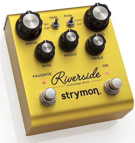 STRYMON side オーバードライブ ストライモン リバーサイド strymon 【展示処分特価】 SUNSET【Dual Overdrive】（ストライモン