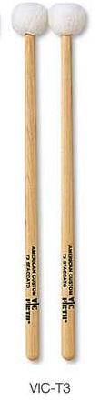 【4/15～20 P5倍or10倍!(対象外あり)】VIC-FIRTH VIC-T3 アメリカンカスタム ティンパニマレット ビックファース