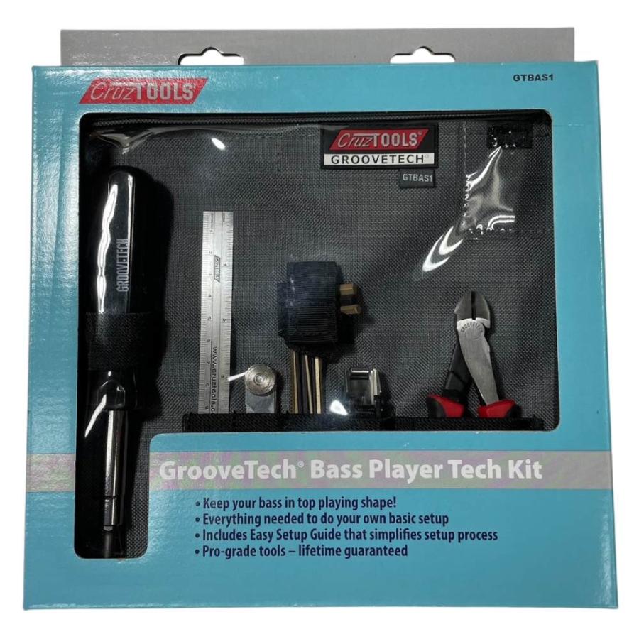 【4/5～9 P5倍or10倍!(対象外あり)】CruzTOOLS GrooveTech Bass Tech Kit ベース用メンテナンスキット〈クルーズツールズ〉