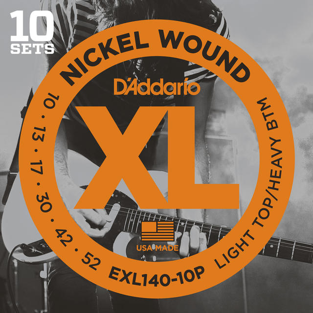 D'Addario エレキ弦 EXL140-10P（10セット入りパック） ダダリオ