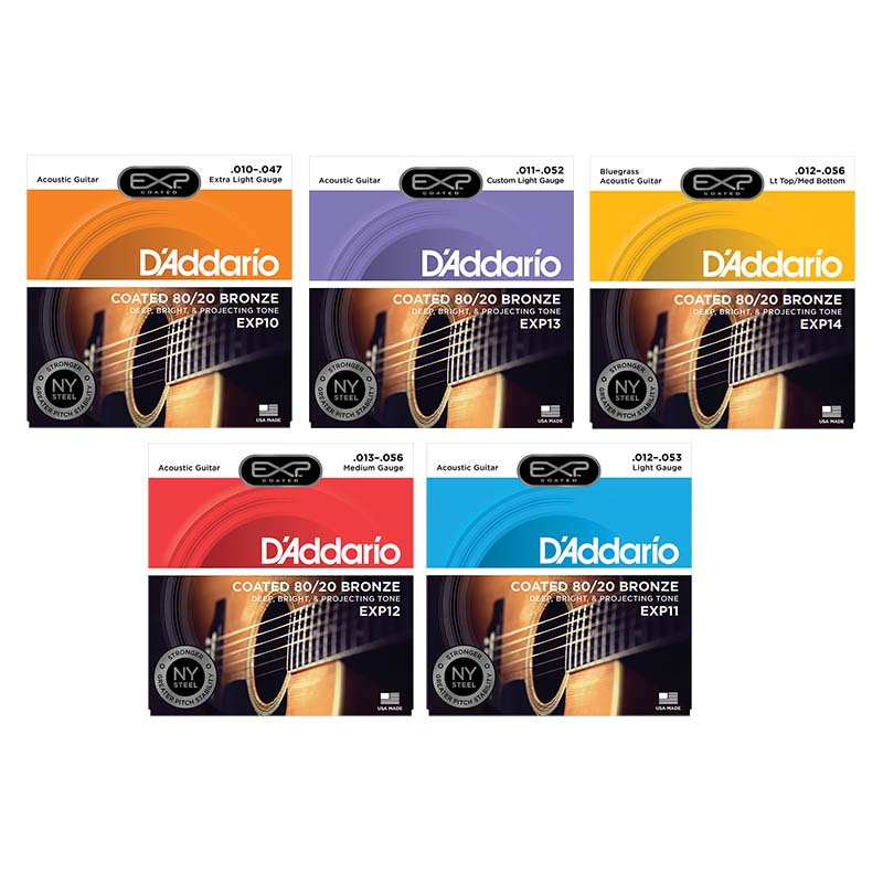 70％以上節約 新品 D'Addario ダダリオ アコースティックギター弦 EXP15