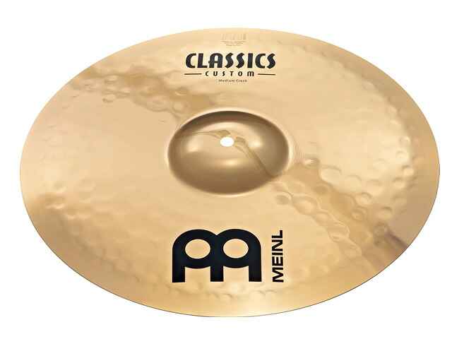 【マラソン限定♪エントリーで全商品P10倍!!】MEINL クラッシュ CC18MC-B（18 Classics Custom Brilliant Medium Crash）〈マイネル シンバル〉｜楽器de元気