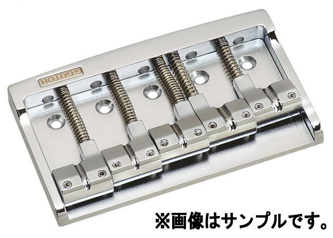 GOTOH 510 Series Bass BRIDGE S510B-5 Chrome ゴトー|楽器de元気