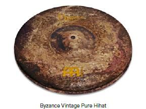 MEINL ハイハット B15VPH (15 Byzance Vintage Pure Hihat)〈マイネル シンバル〉