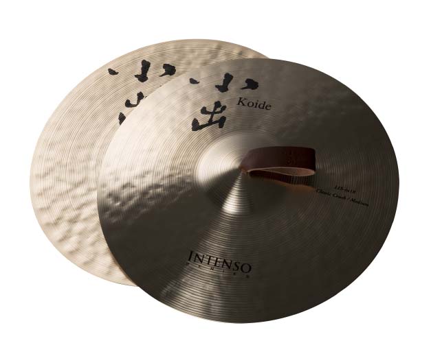 【マラソン限定♪エントリーで全商品P10倍!!】Koide Cymbal 18インチ 合せシンバル（２枚組）インテンソ&ldquo;11S&rdquo;〈小出シンバル〉〈Made in Japan〉｜楽器de元気