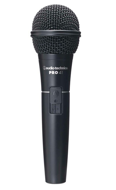 【マラソン限定♪エントリーで全商品P10倍!!】audio-technica PRO41 ダイナミック型マイクロフォン オーディオテクニカ｜楽器de元気