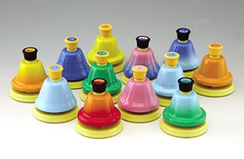 楽天市場】スズキ ベルハーモニー ハンドベル デスクタイプ 8音＋曲集