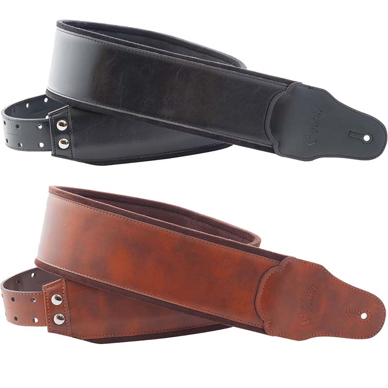 Right On! STRAPS FAKEY Black 送料無料 Bass strap with wide design and bass clef. Made of high