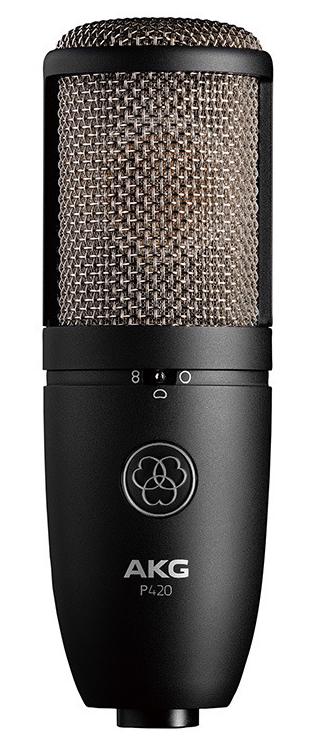 【マラソン限定♪エントリーで全商品P10倍!!】AKG コンデンサーマイクロホン P420｜楽器de元気