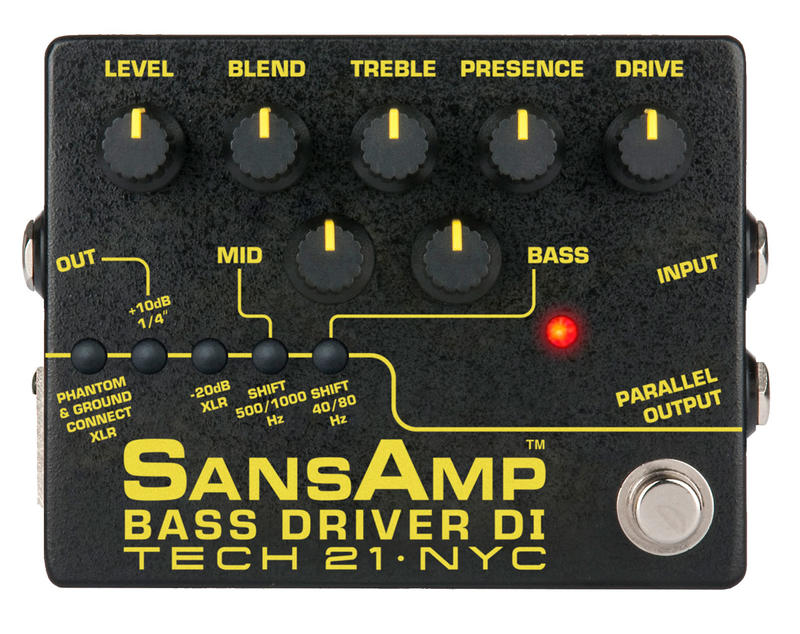 TECH21 SANSAMP サンズアンプ LUNA SEA Jモデル数量限定 LUNA SEAのJ氏シグネイチャーモデル、Tech21のSansamp Bass