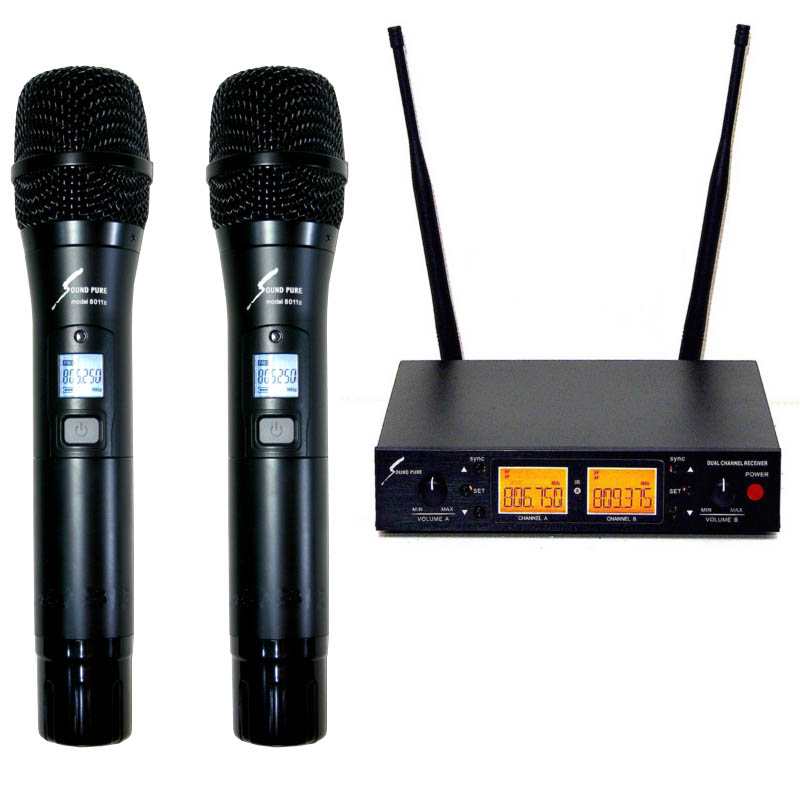 SOUND PURE ワイヤレスマイク・アンプセット SOUND PURE ワイヤレスマイク・アンプセット