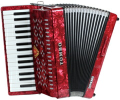 楽天市場】トンボ 合奏アコーディオン TB-27S / 27鍵 ソフトケース付属