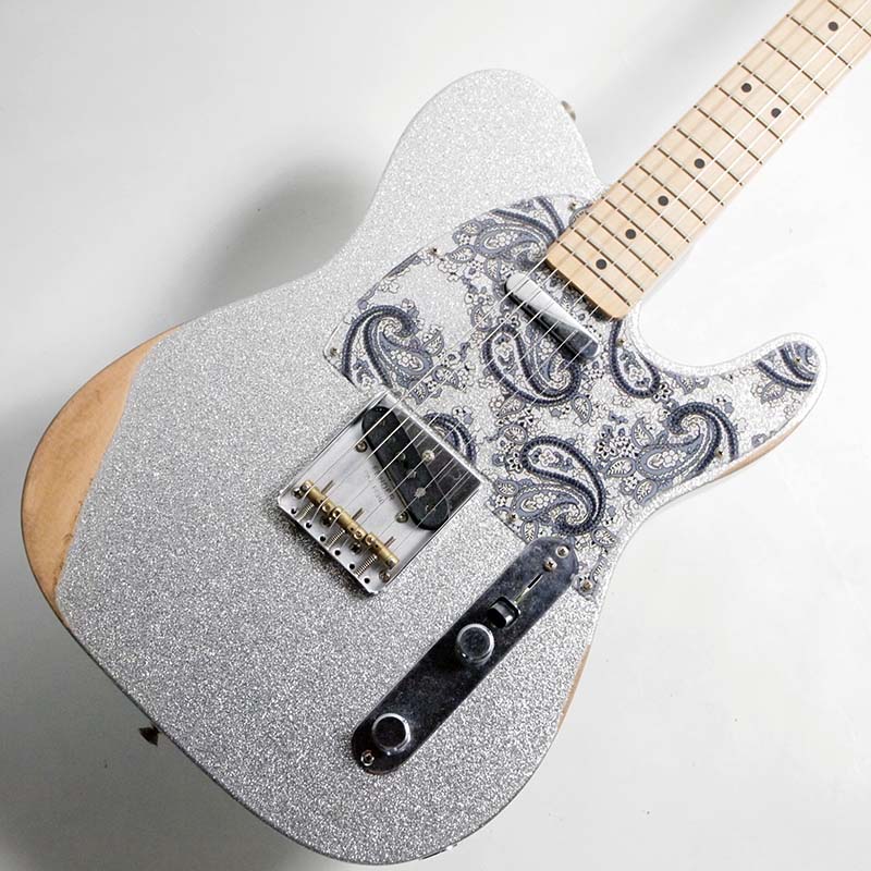 Fender Brad Paisley Road Worn Telecaster Silver Sparkle フェンダー｜楽器de元気
