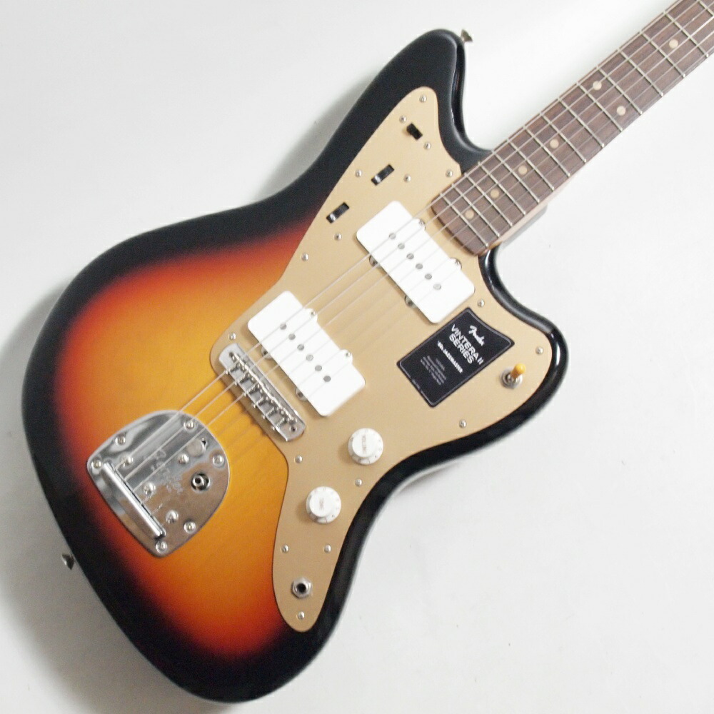 Fender Limited Edition Vintera II Road Worn '50s Jazzmaster, Rosewood Fingerboard, 3-Color Sunburst 3.62kg フェンダー