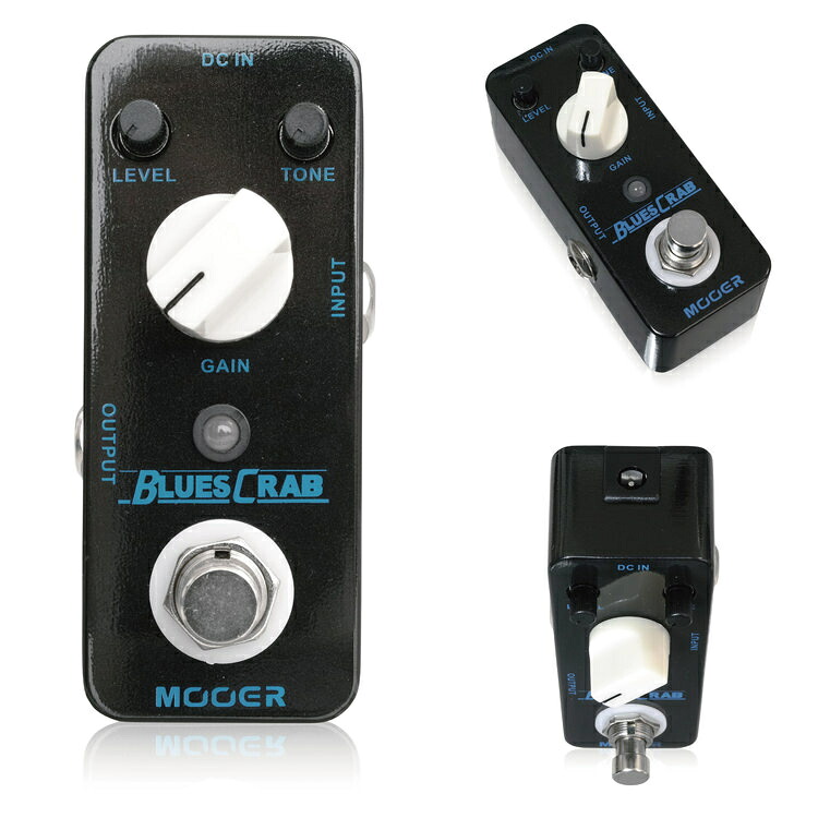 Mooer Blues Crab ブルースクラブ オーバードライブ ムーアー 正規輸入品