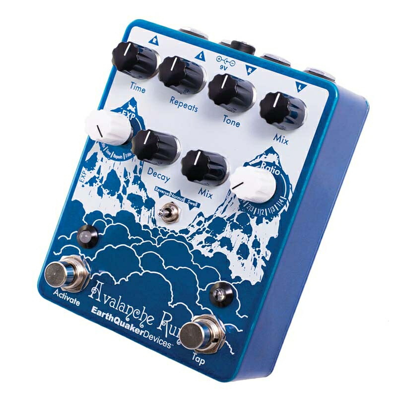 楽天市場】Earth Quaker Devices Avalanche Run 新品 ステレオリバーブ