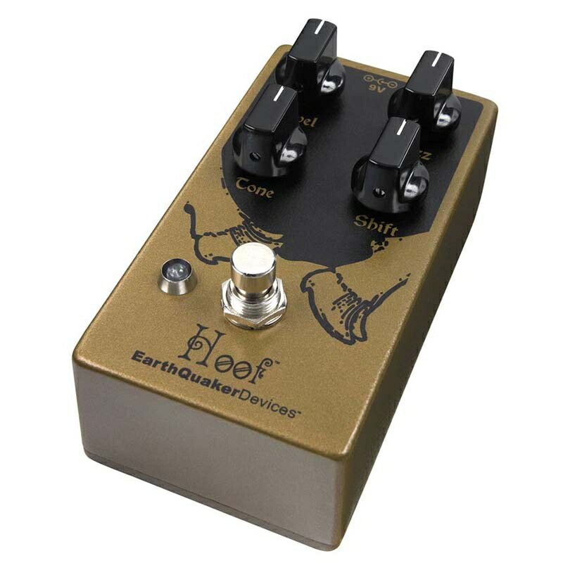 【マラソン限定♪エントリーで全商品P10倍!!】EarthQuaker Devices Hoof Germanium/Silicon Fuzz ファズ〈アースクエイカーデバイセス〉｜楽器de元気