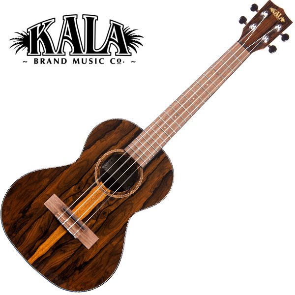 KALA KAZCT-T-WBAG20_06 Ziricote Gloss Tenor Ukulele w/bag テナーウクレレ〈カラ〉|楽器de元気