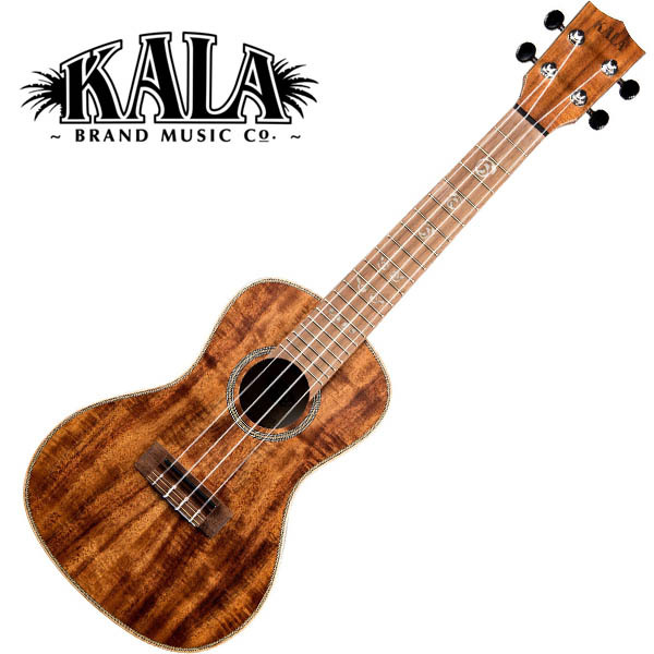 KALA KASA-C-WCASE20_06 All Solid Acacia Concert Ukulele w/bag コンサートウクレレ〈カラ〉|楽器de元気