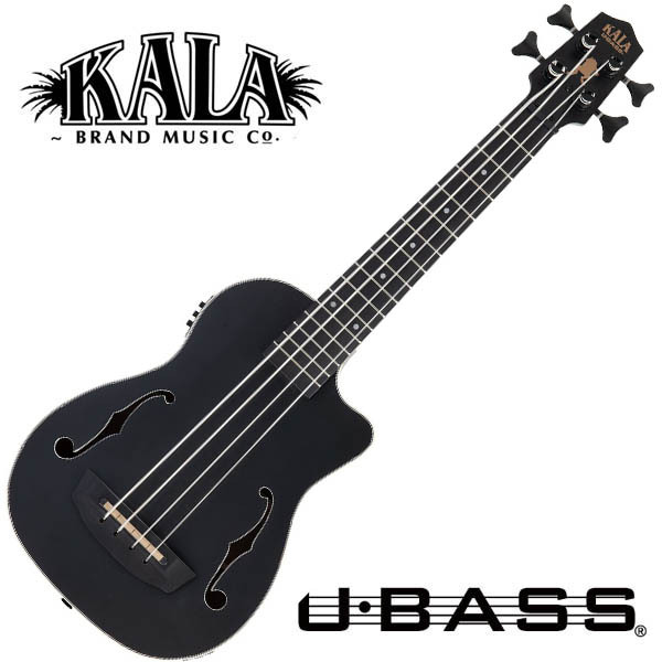 楽天市場】KALA ウクレレ ベース U・BASS Journeyman Black UBASS-JYMN