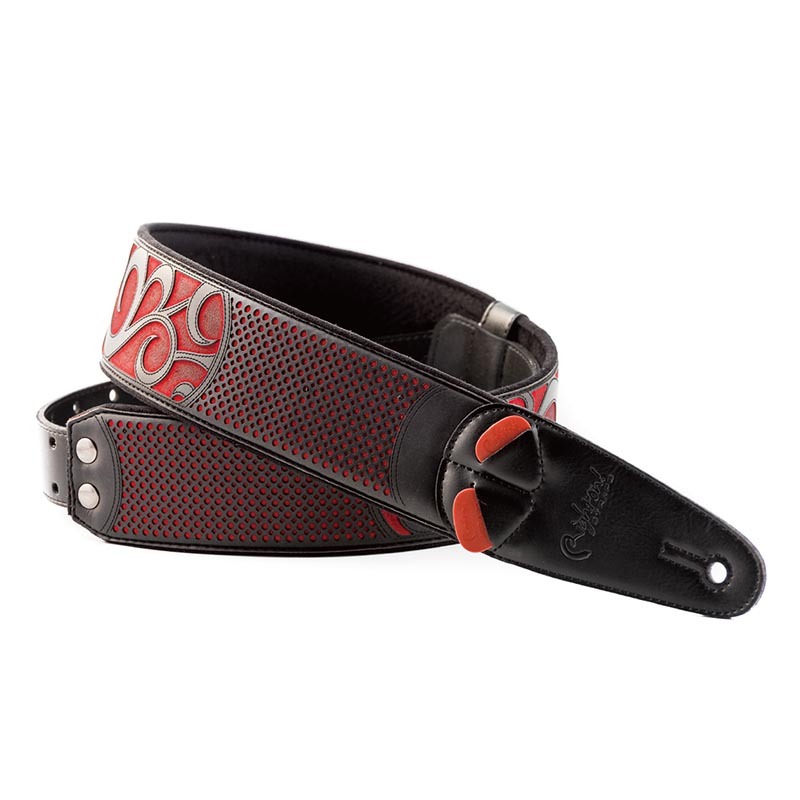 Righton! STRAPS NASHVILLE RED ギター/ベース用ストラップ〈ライトオン！ストラップス〉｜楽器de元気