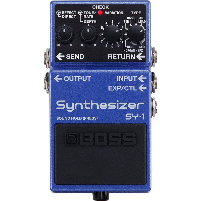 BOSS SY-1 Synthesizer ギター/ベース・シンセサイザー ボス｜楽器de元気