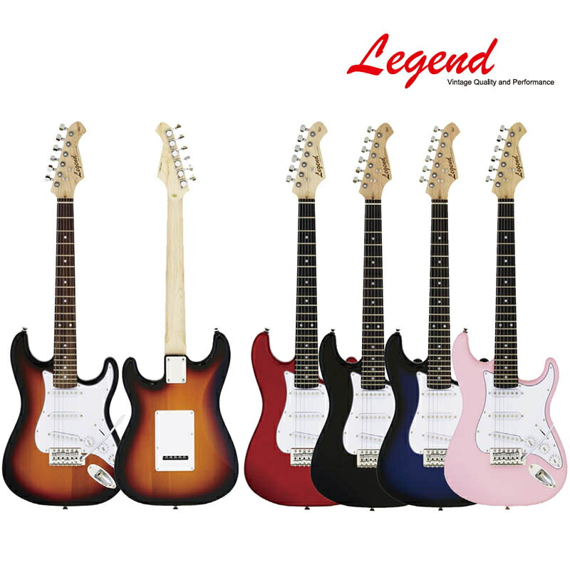 レジェンドミニギター 楽天市場】初心者におすすめ！Legend レジェンドLST-Z/WH