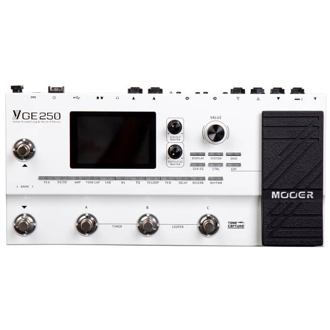 楽天市場】Mooer GE250 アンプ/エフェクト/キャビネットモデリング