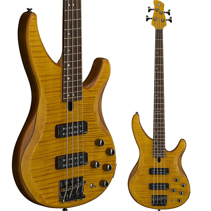 【マラソン限定♪エントリーで全商品P10倍!!】YAMAHA エレキベース TRBX604FM マットアンバー(MAM)【ヤマハ】|楽器de元気