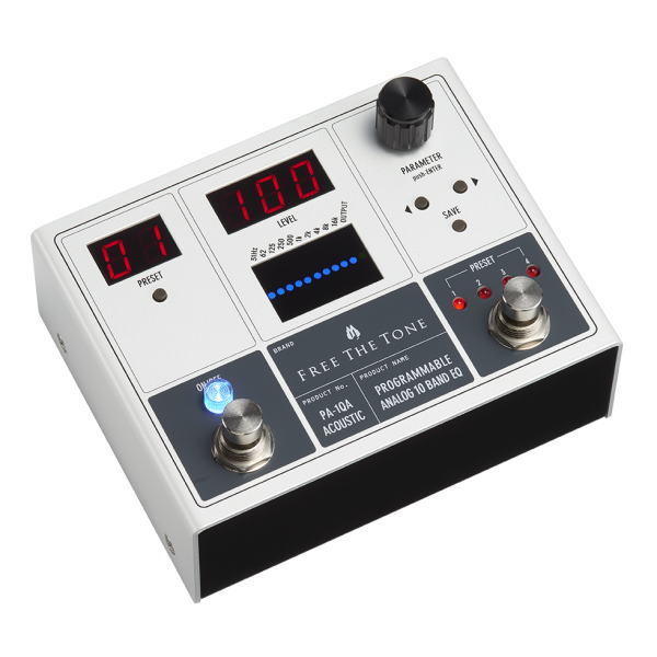楽天市場】Free The Tone PROGRAMMABLE ANALOG 10 BAND EQ PA-1QB 新品