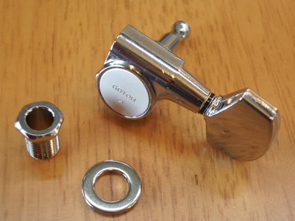 GOTOH Guitar MACHINE HEAD SG381-01-C-3：3 クローム ゴトー