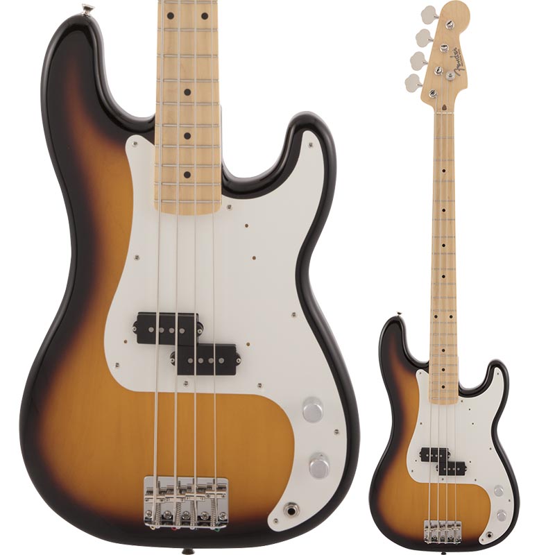 【～4/12 P5倍or10倍!(対象外あり)】Fender Made in Japan Traditional 50s Precision Bass, Maple Fingerboard, 2-Color Sunburst フェンダージャパン 【プレシジョンベース】