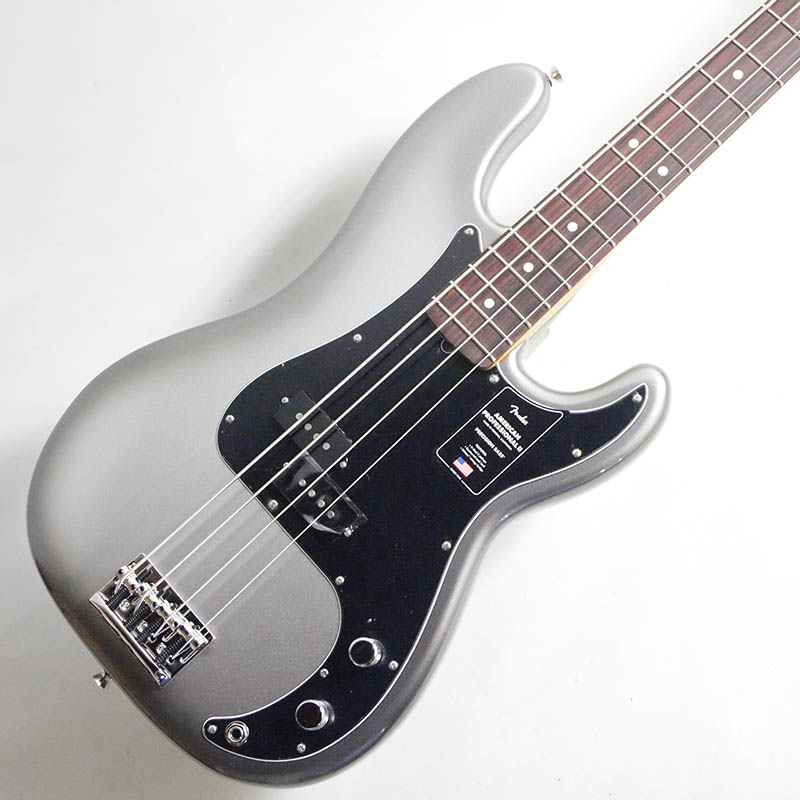 【4/15～20 P5倍or10倍!(対象外あり)】Fender American Professional II Precision Bass, Rosewood Fingerboard, Mercury〈フェンダーUSAプレシジョンベース〉
