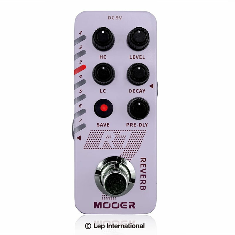 Mooer R7 リバーブ ギター エフェクター〈ムーアー〉 正規輸入品