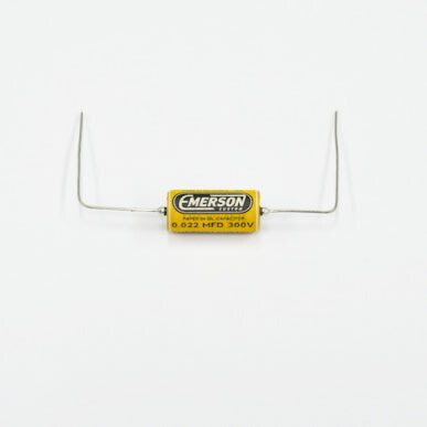 【4/15~20 P5倍or10倍!(対象外あり)】EMERSON Custom PAPER IN OIL TONE CAPACITORS - 0.022UF 300V〈エマーソンカスタム/キャパシター/ コンデンサー〉