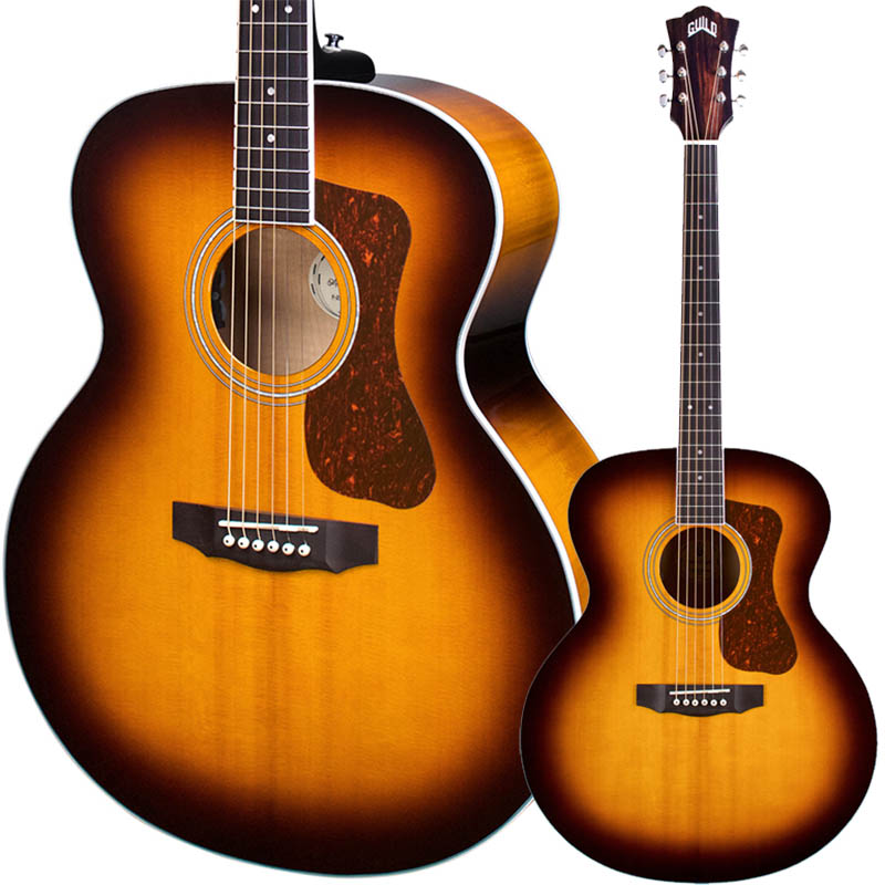 【～4/12 P5倍or10倍!(対象外あり)】GUILD F-250E DELUXE ANTIQUE BURST エレアコ〈ギルド〉