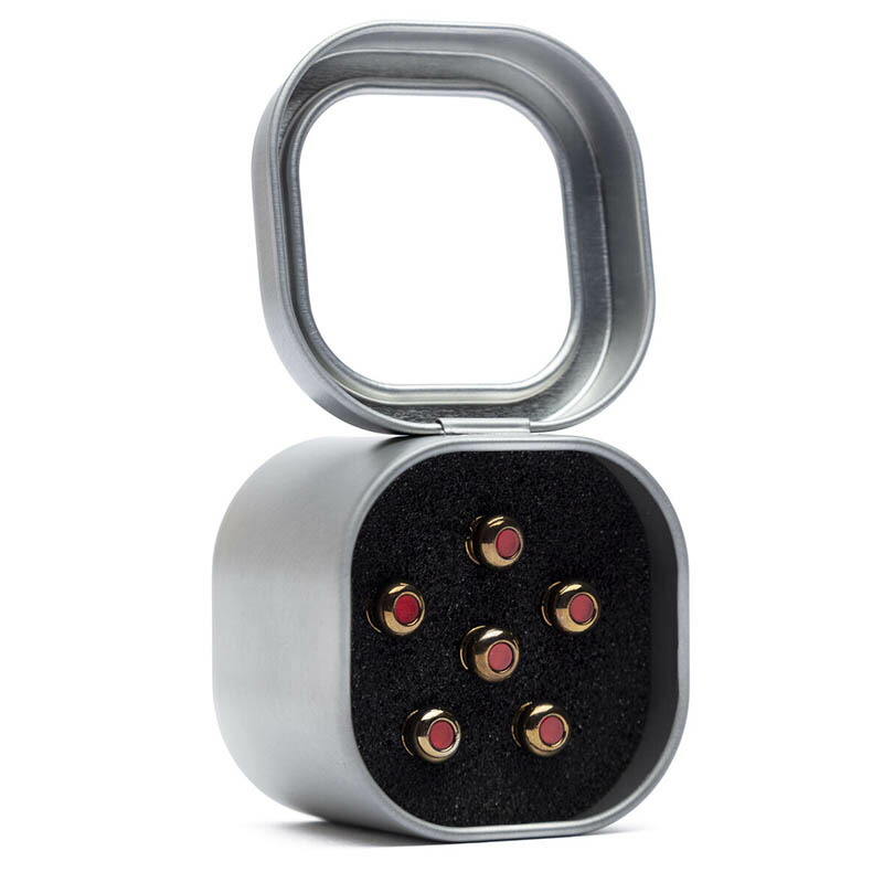 Martin LUXE BRIDGE PINS (18APP0006/GOLD) ブリッジピン〈マーティン マーチン〉｜楽器de元気 11,935円