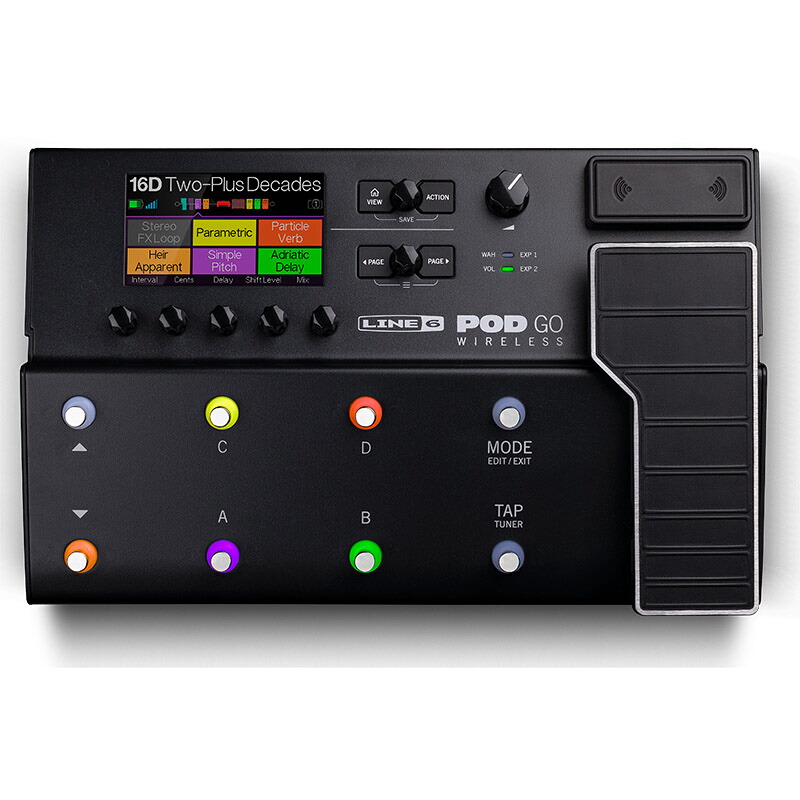 【4/15～20 P5倍or10倍!(対象外あり)】LINE6 POD Go Wireless マルチエフェクター〈ラインシックス〉