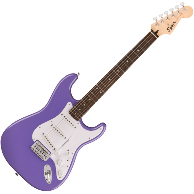 Squier by Fender Squier Sonic Stratocaster, Laurel Fingerboard, White Pickguard, Ultraviolet〈スクワイア フェンダー〉