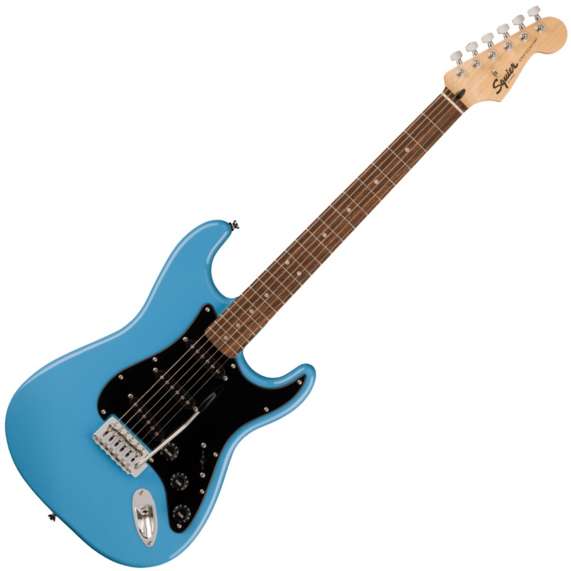 Squier by Fender Squier Sonic Stratocaster, Laurel Fingerboard, Black Pickguard, California Blue〈スクワイア フェンダー〉