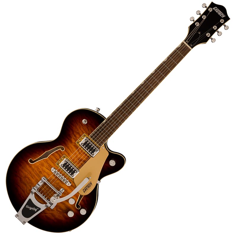 GRETSCH G5655T-QM Electromatic Center Block Jr. Single-Cut Quilted Maple with Bigsby, Sweet Tea〈グレッチ〉