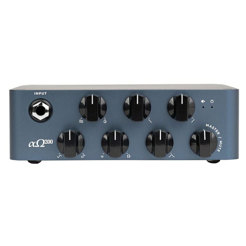 【マラソン限定♪エントリーで全商品P10倍!!】Darkglass Electronics Alpha Omega 200 ベース用アンプヘッド〈ダークグラスエレクトロニクス〉|楽器de元気