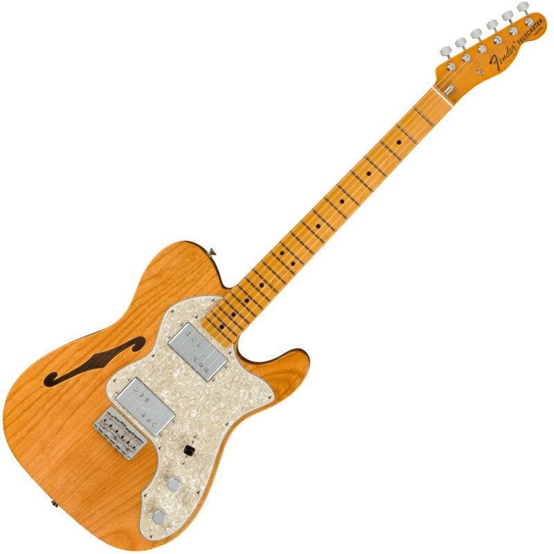 Fender American Vintage II 1972 Telecaster Thinline, Maple Fingerboard, Aged Natural〈フェンダーUSAテレキャスター〉｜楽器de元気
