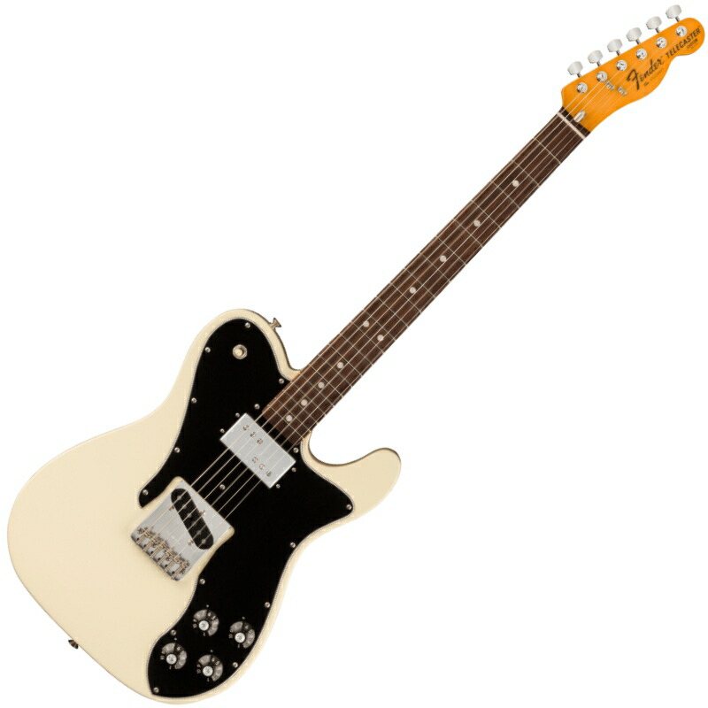 【4/15~20 P5倍or10倍!(対象外あり)】Fender American Vintage II 1977 Telecaster Custom, Rosewood Fingerboard, Olympic White〈フェンダーUSAテレキャスター〉