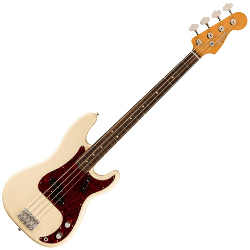 【マラソン限定♪エントリーで全商品P10倍!!】Fender Vintera II '60s Precision Bass, Rosewood Fingerboard, Olympic White フェンダー|楽器de元気