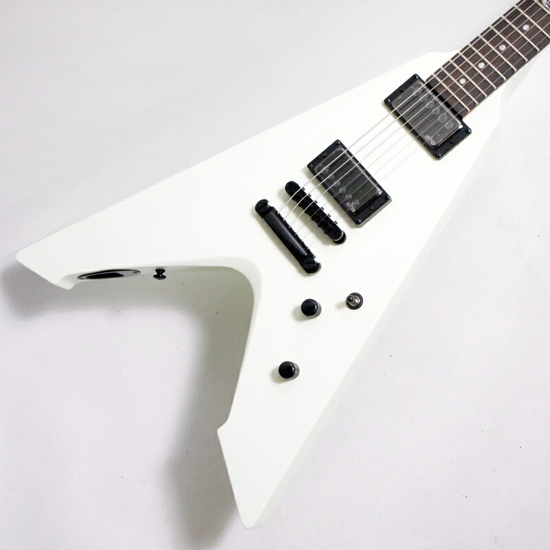 【4/15～20 P5倍or10倍!(対象外あり)】LTD VULTURE Olympic White James Hetfield Signature Model メタリカ ジェイムス・ヘットフィールド〈エルティーディー〉